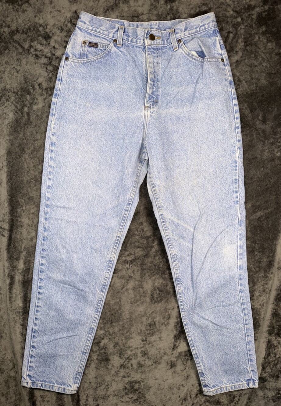 Vintage Riders Denim Mom Jeans Women’s 12 Petite (29x29) High Rise Light Wash